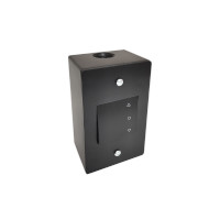 EMT METAL ROLLER BLIND SWITCH BLACK