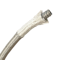 FLEXIBLE STAINLESS CONDUIT, HIGH TEMP, STAINLESS BRAIDED