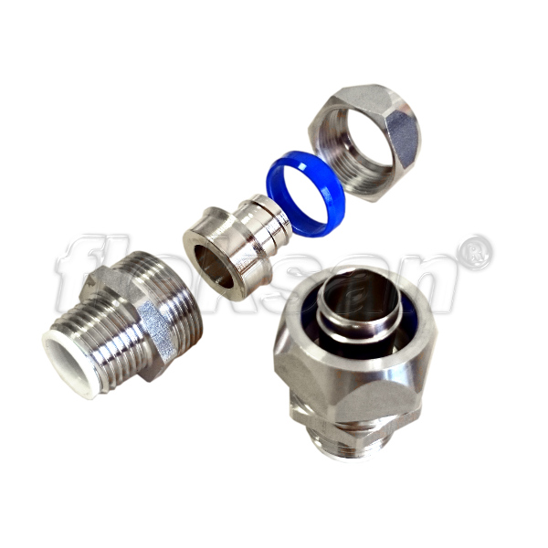 LIQUID-TIGHT CONNECTOR, STAINLESS STEEL 316 MALE